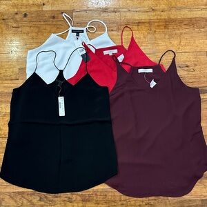 NWT Camisole Top Set - JCrew, Ann Taylor, Banana Republic-  size 8/M